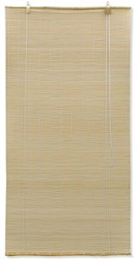 vidaXL Rolgordijn 150x160 cm bamboe natuurlijk
