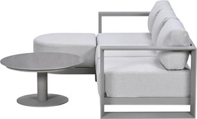 Garden Impressions Malakka loungeset 3-delig chaise longue - taupe