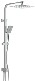 Schutte Silver regendoucheset 3 standen chroom