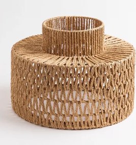 Lampenkap Van Gevlochten Papier Kiara Natuurlijk - Sklum