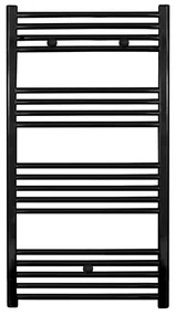 Sanigoods Base handdoek radiator 110x60 558 watt LR aansluiting zwart