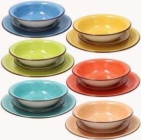 Serviesset Art & Pepper, 6 personen, 18-delig