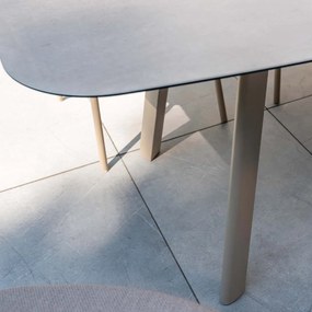 Taste by 4 Seasons Puglia tuinset 7-delig - Manolo tuintafel 240x103 cm - printed ceramic latte