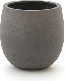 Bloempot Luca Lifestyle Grigio | Taupe Kunststof  | ø55cm | Geschikt voor Buiten en binnen | Kees Smit Tuinmeubelen