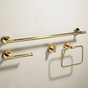 Badkameraccessoireset GRID Gold 4-delig