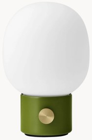 Kleine draagbare tafellamp JWDA, H 22 cm