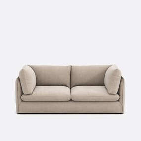 3-zits rechte bank in gestructureerde stof, Malo