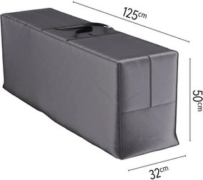 Platinum Aerocover kussentas - Ademende kussentas voor hoge rugkussens 125 x 32 x H50cm