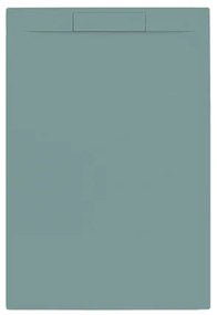 Allibert Luna douchebak Mat Groen Korstmos 120x80x2.5cm 247620