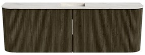 Mondiaz Joya DLux 125cm toiletmeubel ronding links/rechts shadow met wastafel faye midden zonder kraangat ostra