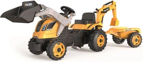 Smoby Tractor Builder Max - Fietsen en rijtuigen - Inclusief aanhanger