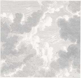 Vliesbehang Engraved Clouds