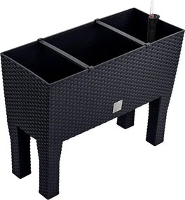 Prosperplast Rato Case High - Antraciet - 60 x 25 x 46 cm - Met Irrigatie