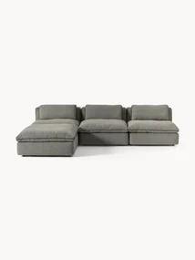 Modulaire bank Felix met poef (links/rechts)