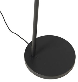 Moderne booglamp zwart met goud - Arc Basic Modern E27 Binnenverlichting Lamp