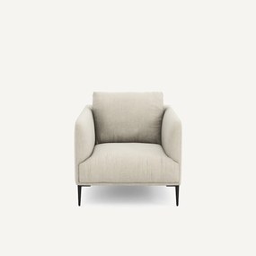 Katoenen en linnen fauteuil, Oscar, ontwerp Emmanuel Gallina