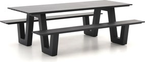 Picknickset Bellagio | 6 personen | Tuinset aluminium | 220x155cm | Kees Smit Tuinmeubelen