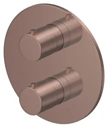 Hotbath Buddy Inbouwthermostaat 2 weg-stop-omstel - Geborsteld Koper PVD CB009EXTBCP