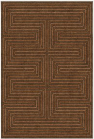 Wasbaar laagpolig vloerkleed Labyrinth van Jonathan Adler