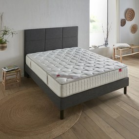 Ensemble matras met veren le Poétique + beddenbodem