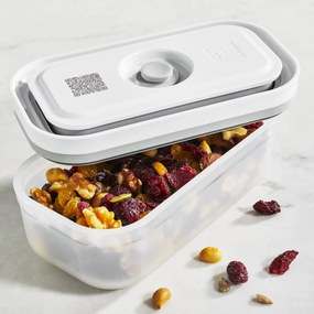 ZWILLING Fresh &amp; Save Vacuümdoos S, Kunststof, semitransparant-Grijs - Fresh &amp; Save - ZWILLING