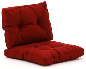 Loungekussen Tuin | Rood | Dralon | Madison | 60x40cm | Kees Smit Tuinmeubelen