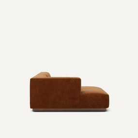 Linker hoekbank chenille fluweel, Jacopo