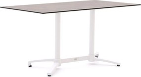 Inklapbare tafel Bellagio | Vierkant | Tuintafel Kunststof | 140x80cm | 4 personen | Kees Smit Tuinmeubelen
