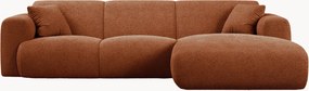 Bouclé hoekbank Molino (4-zits)