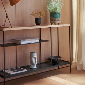 Vaas in email aardewerk H23,5cm, Oro