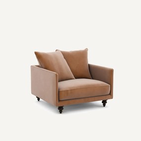 Fauteuil fluweel, Lazare