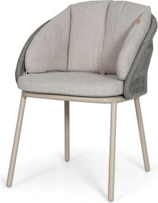 Tuinstoel Rope Zand/Beige Santika Pebble