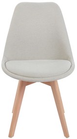 Set 4 Synk Stoffen Stoelen