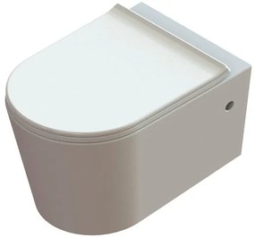 Nemo Go Pureflow randloze wandcloset met afneembare softclose zitting wit HDC527WH DIY