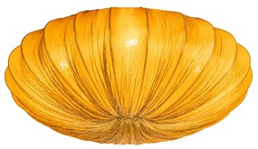 Japandi plafondlamp goud 60cm 5-lichts - Plu