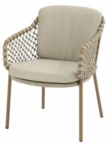 4 Seasons Outdoor Martinique tuinstoel amber Tuinstoel   beige weerbestendig