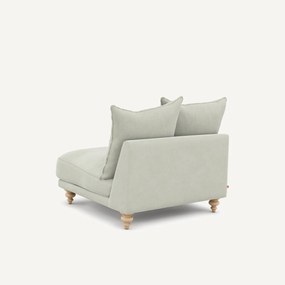 Bank van stonewashed fluweel, Lazare