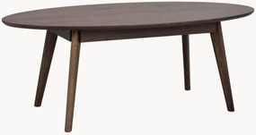 Ovale houten salontafel Yumi