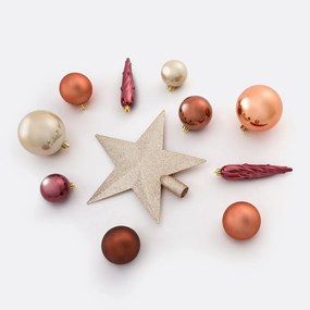 Doos van 33 Kerstballen Caspar