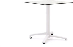 Inklapbare tafel Bellagio | Vierkant | Tuintafel Kunststof | 70x70cm | 2 personen | Kees Smit Tuinmeubelen