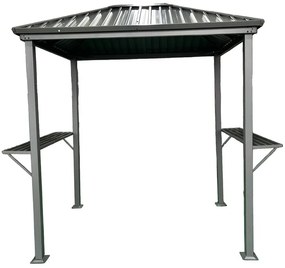 Terni 2 x 1,5m metalen barbecue prieel Tuinpunt