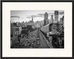 Ingelijste digitale print New York City