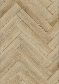 Mexen Worcester vinylpanelen visgraat 635 x 127 mm SPC 6,5 mm, IXPE onderlaag 1,5 mm, 4 V-groeven, Eik