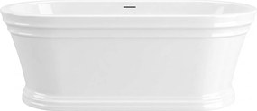 Vrijstaande acrylbadkuip Olivia 170