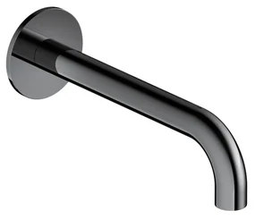 Hotbath Cobber baduitloop 22.5cm zwart chroom