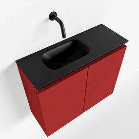 Mondiaz Ture 60cm toiletmeubel fire met wastafel urban links geen kraangat
