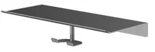 Hotbath enMORE Haak Voor Glaswisser - voor planchet serie - Geborsteld gunmetal PVD SHA06BGP