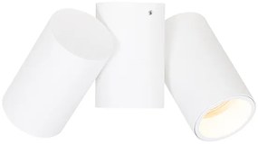 Design spot wit 2-lichts verstelbaar - Michael