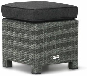Domani Furniture Beluga Bijzettafel Met Kussen Wicker Grijs