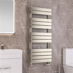 Eastbrook Staverton Tube on Tube handdoekradiator 50x120cm 606W messing geborsteld
